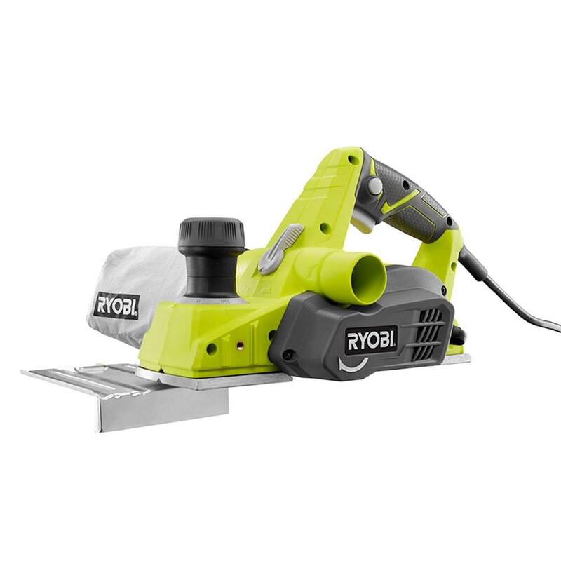 Cepillo eléctrico RYOBI de 6 amperios con bolsa de polvo - HPL52K