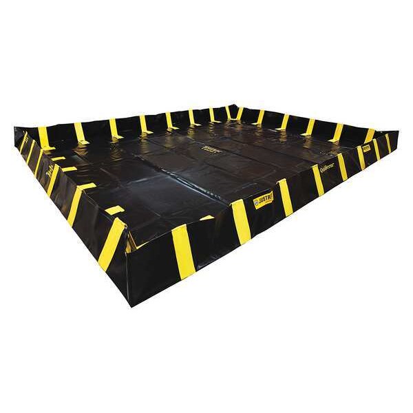 Justrite QuickBerm(R), 2,990 gal Spill Capacity, Modified PVC Coated Fabric - 28554