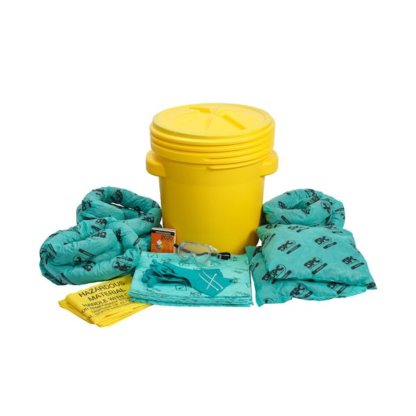 Brady HazWik High Visibility Chemical 20 Gallon Spill Kit - SKHAZ-20