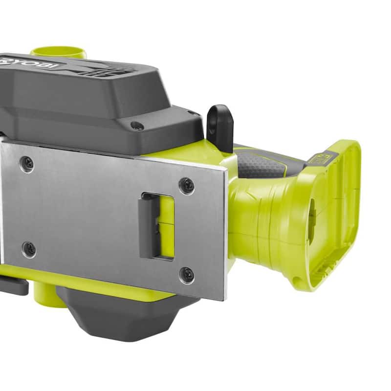 RYOBI ONE+ 18V Cepillo eléctrico inalámbrico de 3-1/4 pulgadas (Herramienta solamente) con bolsa de polvo - P611