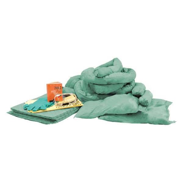 Condor Spill Kit Refill, 14 gal Volume Absorbed per Kit, 20 gal Capacity, Refill - 35ZR82