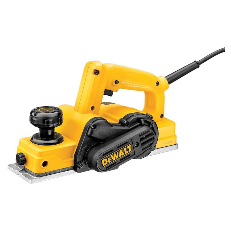Cepillo de mano portátil con cable DEWALT de 5.5 amperios y 3-1/4 pulgadas - D26676