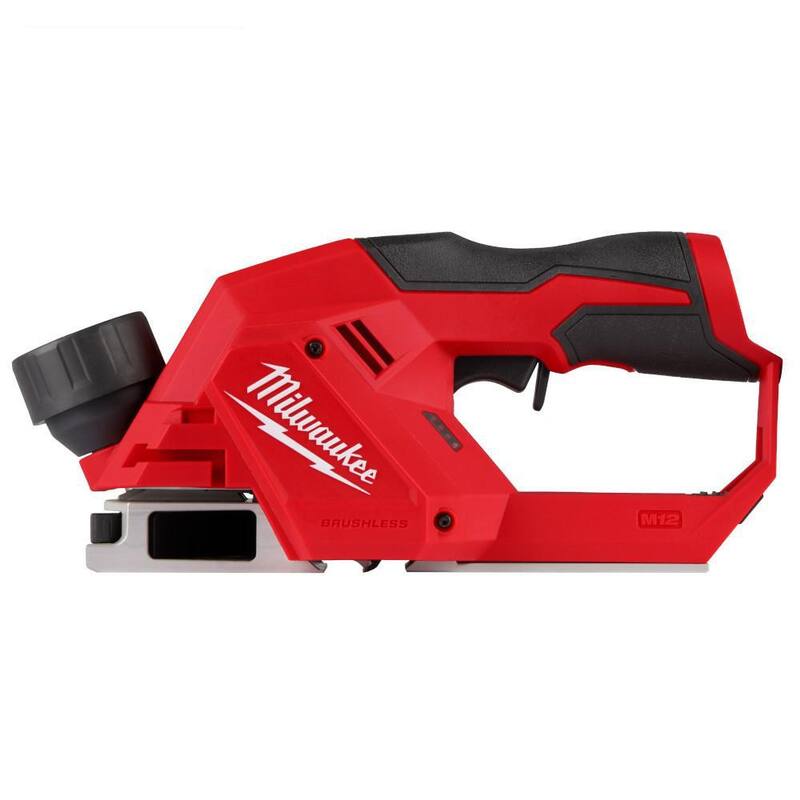 Milwaukee M12 12V Ion de Litio sin Escobillas inalámbrico 2 pulgadas. Cepillo para madera (Herramienta solamente) - 2524-20