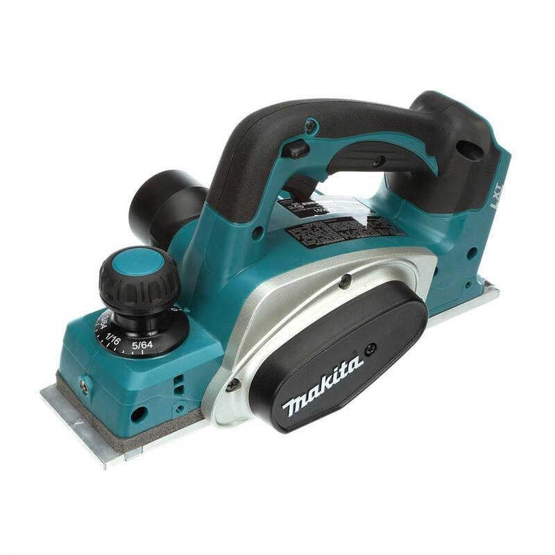 Makita 18V LXT Ion de Litio 3-1/4 pulgadas Cepilladora Inalámbrica (Herramienta Únicamente) - XPK01Z