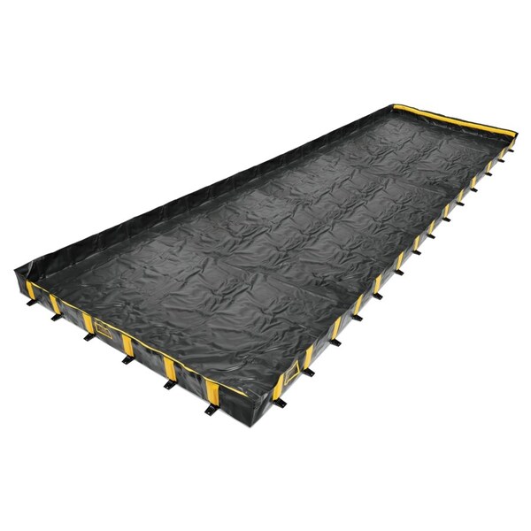 Pig PIG Collapse-A-Tainer Self-Rising Spill Containment Berm 28.75' L x 12.75' W x 1' H - PAK1002