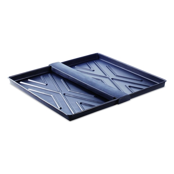 Pig PIG Under-Rack Containment Tray Black 44" L x 48" W x 3.25" H - PAK964-BK