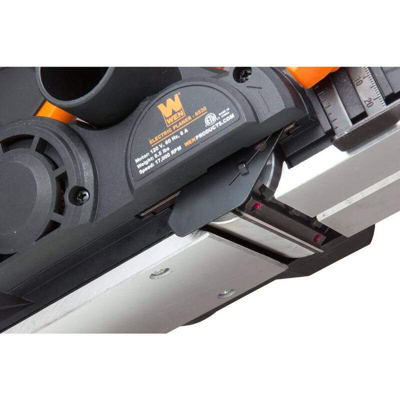 WEN 6 Amp 3-1/4 pulgadas Cepillo Eléctrico con Cable - 6530