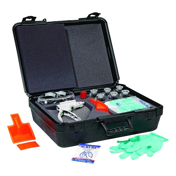Pig Spill Kit, 6 oz Volume Absorbed per Kit, Not Applicable Capacity, Box, Black, 36 - KIT330