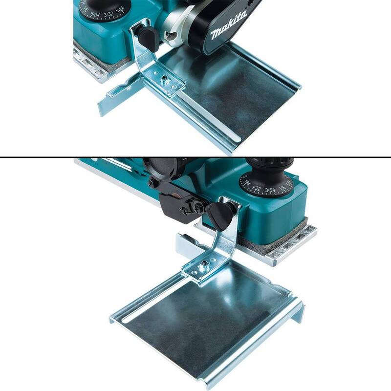 Makita 18V LXT Ion de Litio Sin Escobillas 3-1/4 pulg. Cepillo Inalámbrico, Compatible con AWS, Herramienta Solamente - XPK02Z