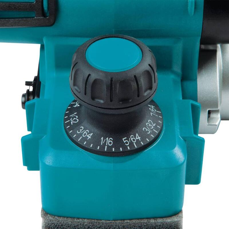 Makita 18V LXT Ion de Litio Sin Escobillas 3-1/4 pulg. Cepillo Inalámbrico, Compatible con AWS, Herramienta Solamente - XPK02Z