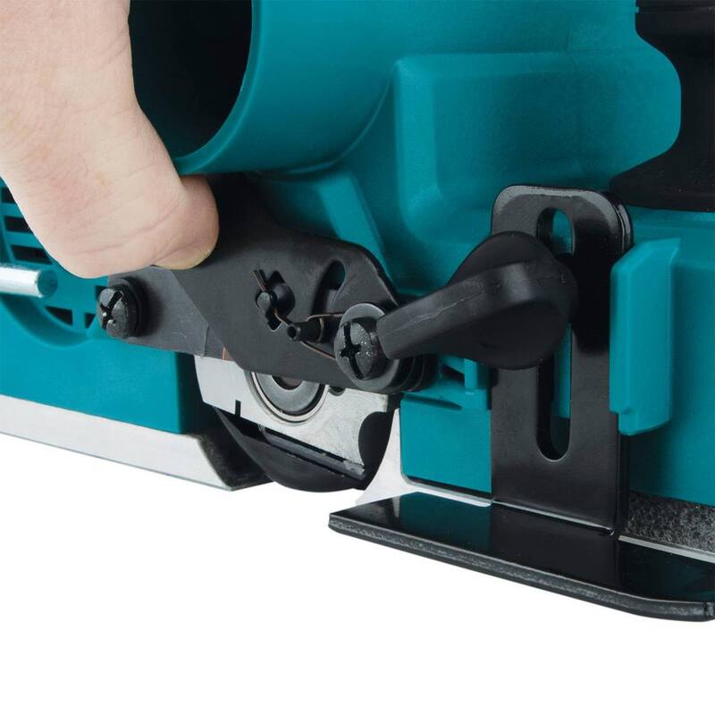 Makita 18V LXT Ion de Litio Sin Escobillas 3-1/4 pulg. Cepillo Inalámbrico, Compatible con AWS, Herramienta Solamente - XPK02Z