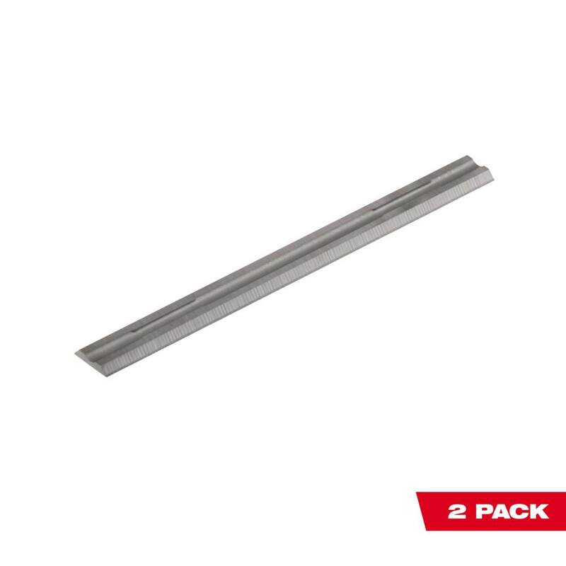 Milwaukee M12 12V Lijadora inalámbrica 2 en 1 con cuchillas carburo de 2 pulgadas (paquete de 2) - 2524-20-48-38-2005.