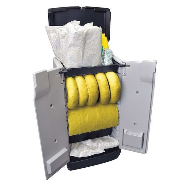 Spilfyter Spill Kit, 22 gal Volume Absorbed per Kit, Kaddie, Gray, 18 - 2500K2