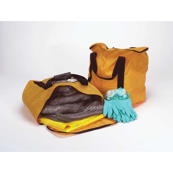 Enpac Vehicle Spill Kit Refill, 10 gal Volume Absorbed per Kit, 10 gal Capacity, Refill, Brown, 32 - 1312-RF