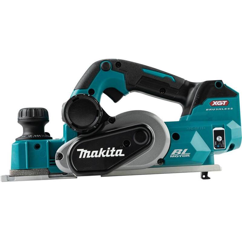 Cepillo inalámbrico sin escobillas Makita XGT de 40 voltios de 3-1/4 pulgadas (Herramienta solamente) - GPK01Z