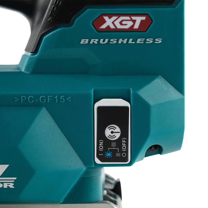 Cepillo inalámbrico sin escobillas Makita XGT de 40 voltios de 3-1/4 pulgadas (Herramienta solamente) - GPK01Z