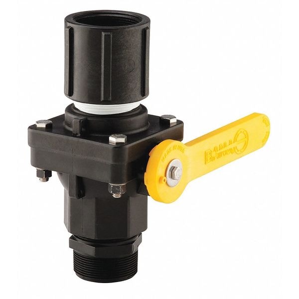Pig Ball Valve, 12" W, 7-1/2" H, 13-3/4" L - DRM946