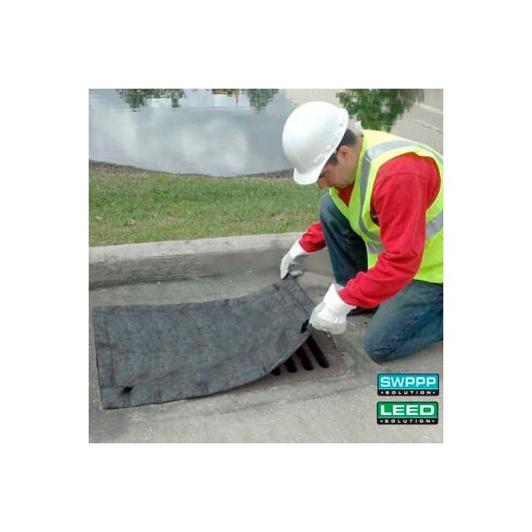 Ultratech UltraTech Ultra-Inlet Guard, Curb-Style, Oil & Sediment, 24' x 36 - 9174