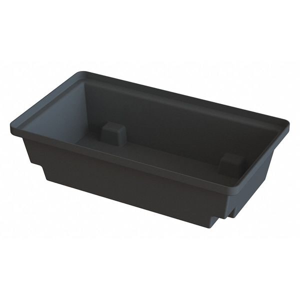 Peabody Engineering ProChem Containment Basin, Tank Containment Unit, 67 Gal, Black - 253-31631