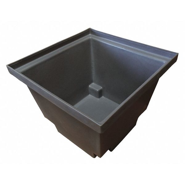 Peabody Engineering ProChem Containment Basin, Tank Containment Unit, 66 Gal, Black - 253-31630