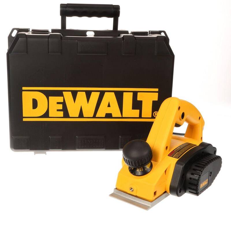 DEWALT Juego de cepillo eléctrico de 7 amperios con cable de 3-1/4 pulgadas - DW680K