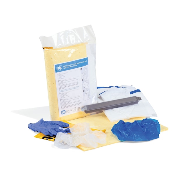 Pig Chemotherapy Drug Spill Kit, Each absorbs up to 6 L, Absorbs Chemotherapy Drugs, 3PK - KIT2014