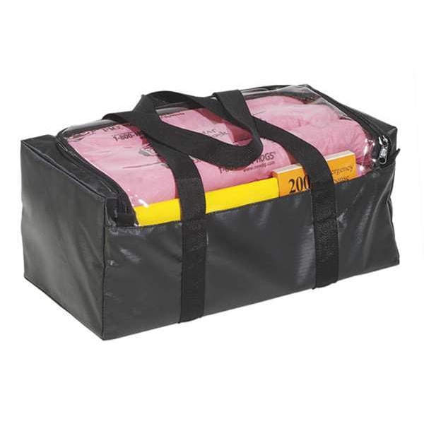 Pig Spill Kit, 8 gal Volume Absorbed per Kit, Not Applicable Capacity, Bag, Black, 54 - KIT389