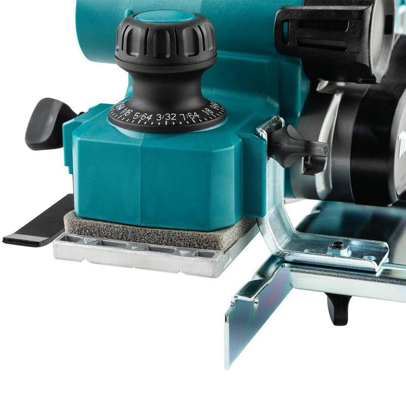 Kit de cepillo inalámbrico sin escobillas Makita 40-Volt XGT de 3-1/4 pulgadas, capaz de AWS (4.0Ah) - GPK01M1