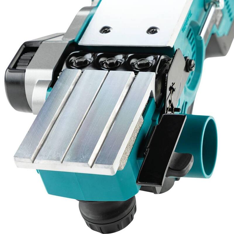 Kit de cepillo inalámbrico sin escobillas Makita 40-Volt XGT de 3-1/4 pulgadas, capaz de AWS (4.0Ah) - GPK01M1