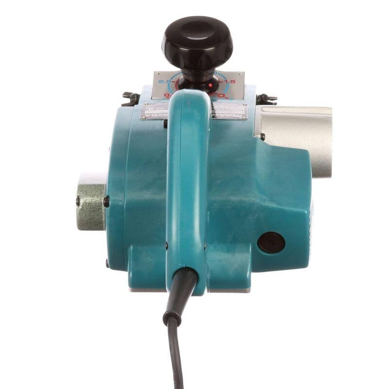 Makita 9.6 Amp 4-3/8 pulgadas Cepillo Eléctrico con Base Curva y (2) Cuchillas - 1002BA