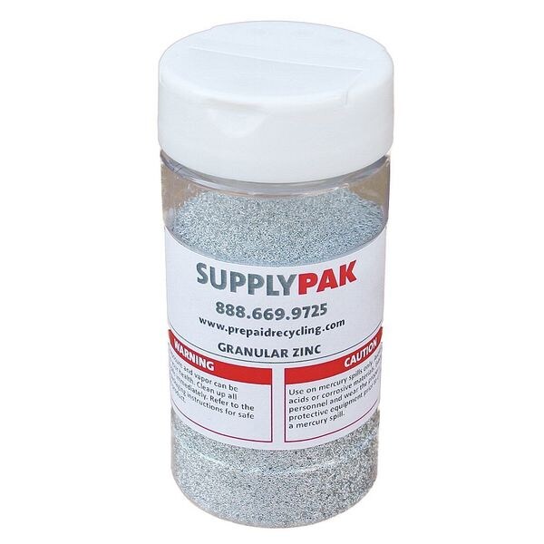 Supplypak Mercury Amalgamating Zinc Needles, 8 oz. - SUPPLY-247