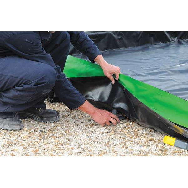 Ultratech Spill Cont. Berm, Collapsible, 15 ft. L - 8562