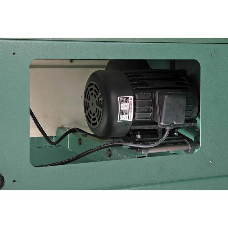 Cepillo sinfín de 20 pulgadas y 5 HP con cabezal cortador helicoidal - G1033X