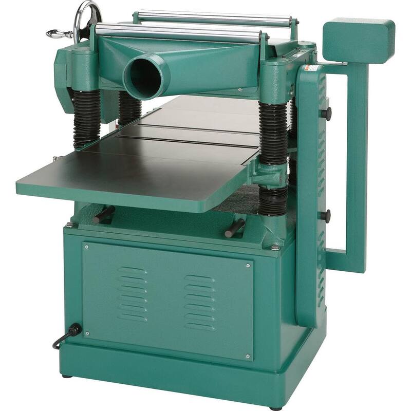 Cepillo sinfín de 20 pulgadas y 5 HP con cabezal cortador helicoidal - G1033X
