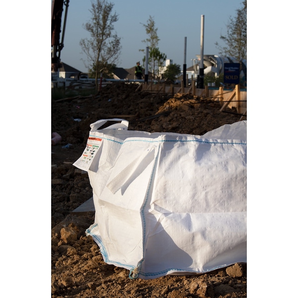 Durasack 130 Gal. Open Top, Flat Bottom Concrete Washout Bag w/Plastic Liner - BB-4024
