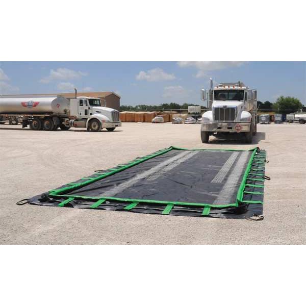 Ultratech Spill Cont. Berm, Rapid Rise, 179 gal., PVC - 8654