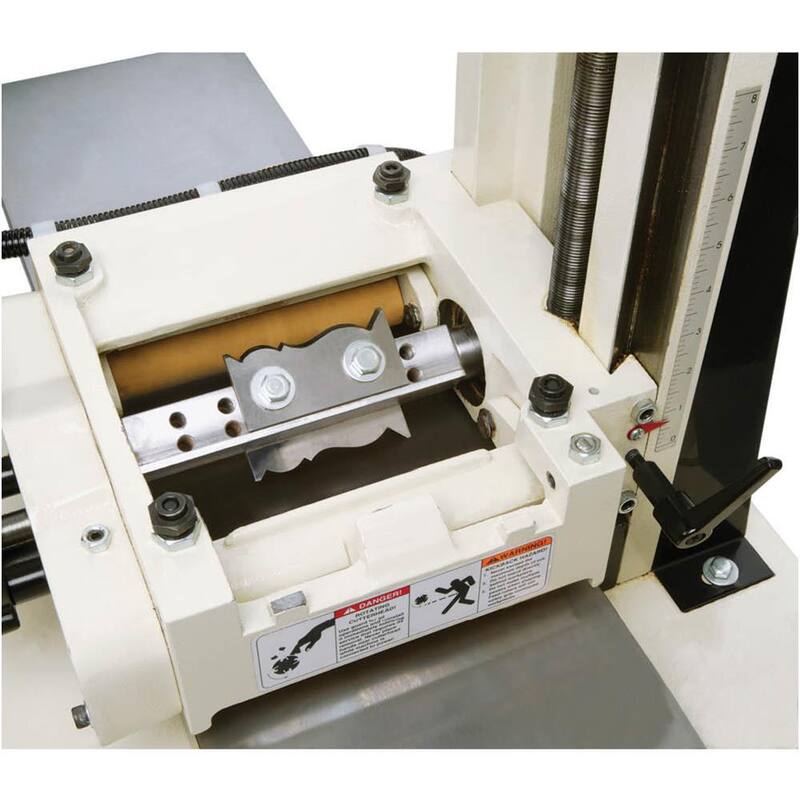 Shop Fox 2 HP 7 pulgadas Cepillo/Moldeador con Soporte - W1812