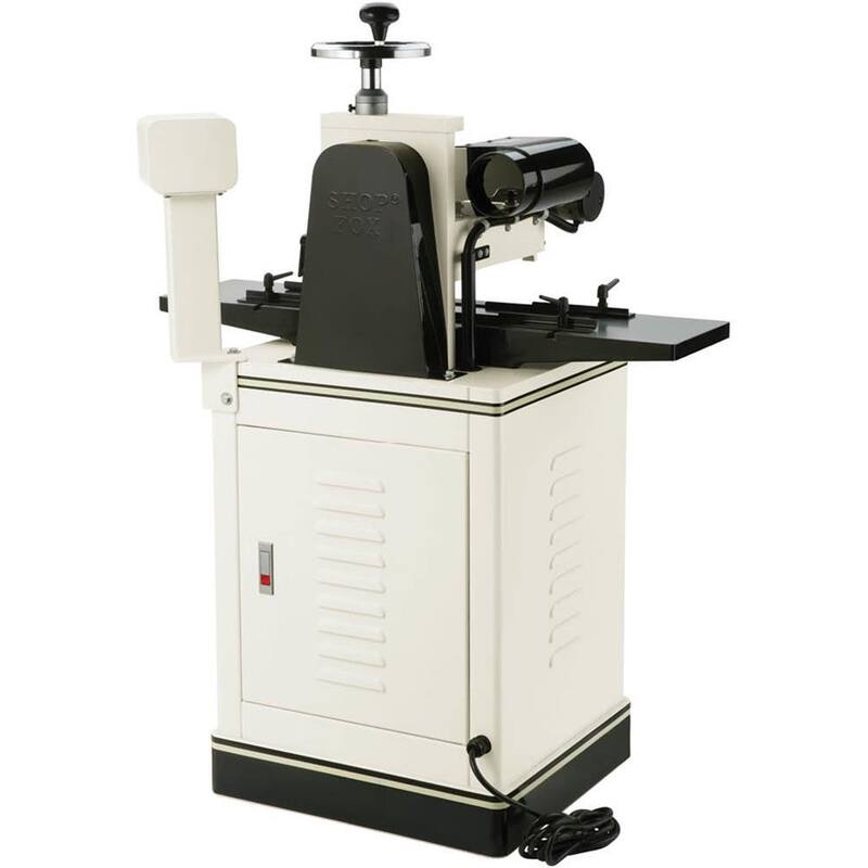 Shop Fox 2 HP 7 pulgadas Cepillo/Moldeador con Soporte - W1812