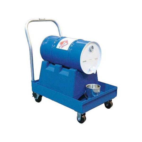 Denios Steel Spill Cart, 16 gal, No Grating - K17-3141