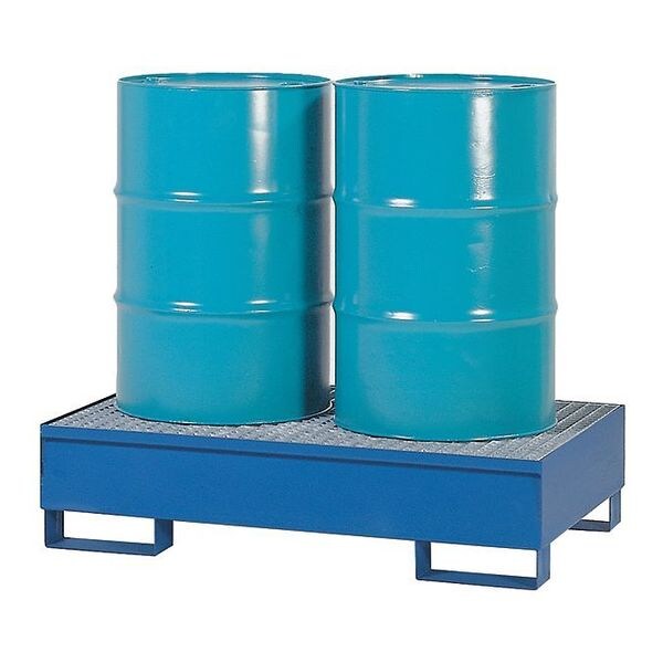 Enpac SteelPal Spill Pallet, 2, Drum, 54x34x14" - 9002-BU