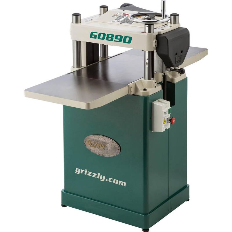Cepilladora fija de mesa de 15 pulgadas y 3 HP de Grizzly Industrial - G0890