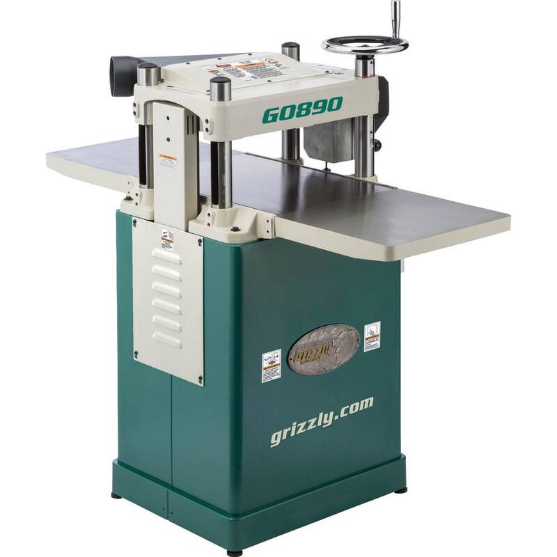 Cepilladora fija de mesa de 15 pulgadas y 3 HP de Grizzly Industrial - G0890