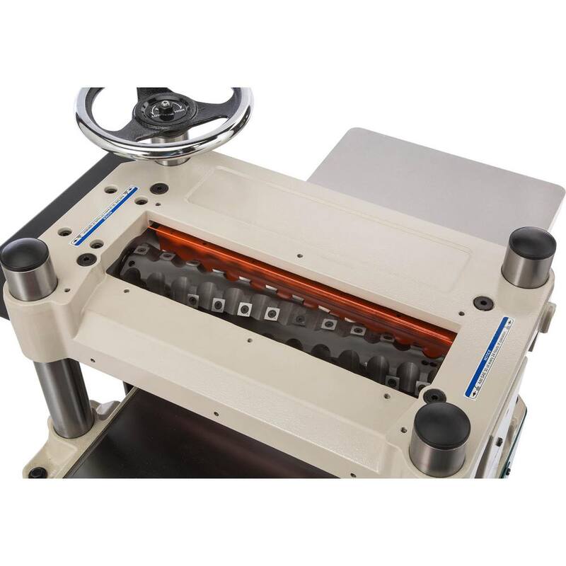 Cepilladora de mesa fija de 15 pulgadas y 3 HP con cabezal helicoidal - G0891