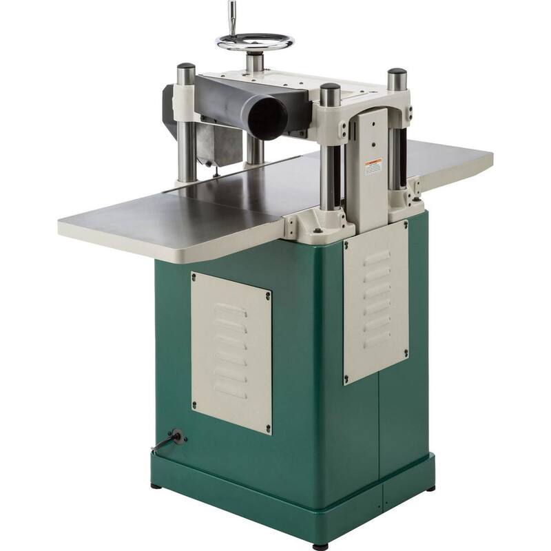 Cepilladora de mesa fija de 15 pulgadas y 3 HP con cabezal helicoidal - G0891