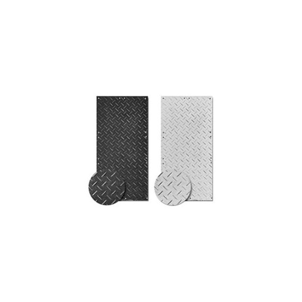 Justrite 3' X 6' Ground Cover Mats, 120 Ton Load Capacity, Black - AM36