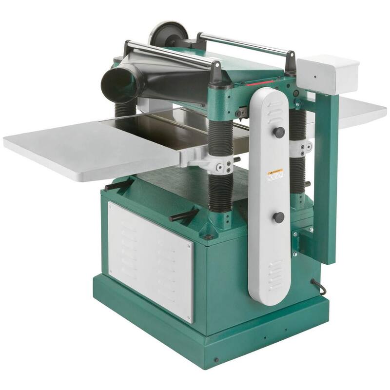 Grizzly Industrial 20 pulgadas 5 HP Cepilladora con cabezal cortador en espiral - G0454ZX