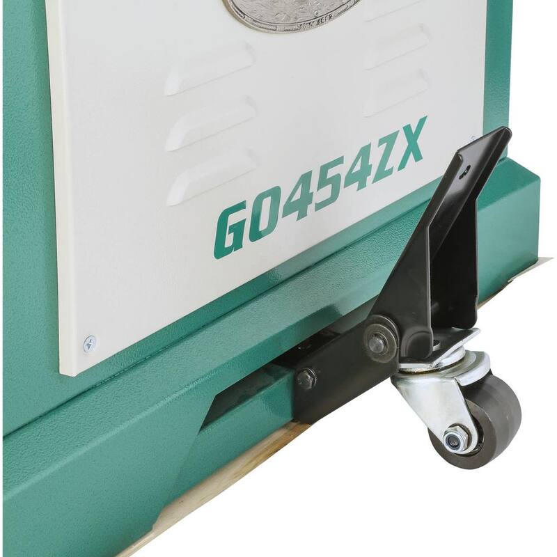 Grizzly Industrial 20 pulgadas 5 HP Cepilladora con cabezal cortador en espiral - G0454ZX