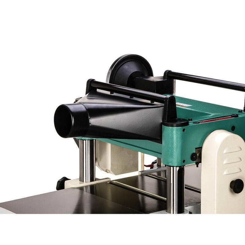 Cepilladora de 15 pulgadas con cabezal cortador en espiral - G0453ZX de Grizzly Industrial