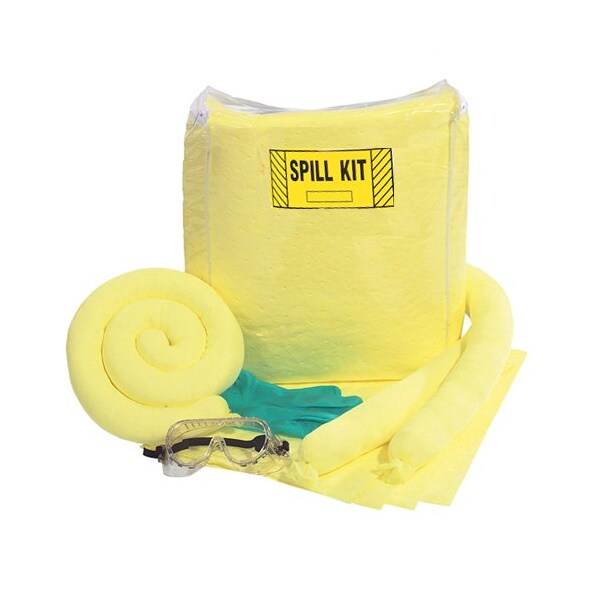 Absorbents Midwest HazMat Absorbent Spill Kit, 5-Gallon Bag - 16002-1