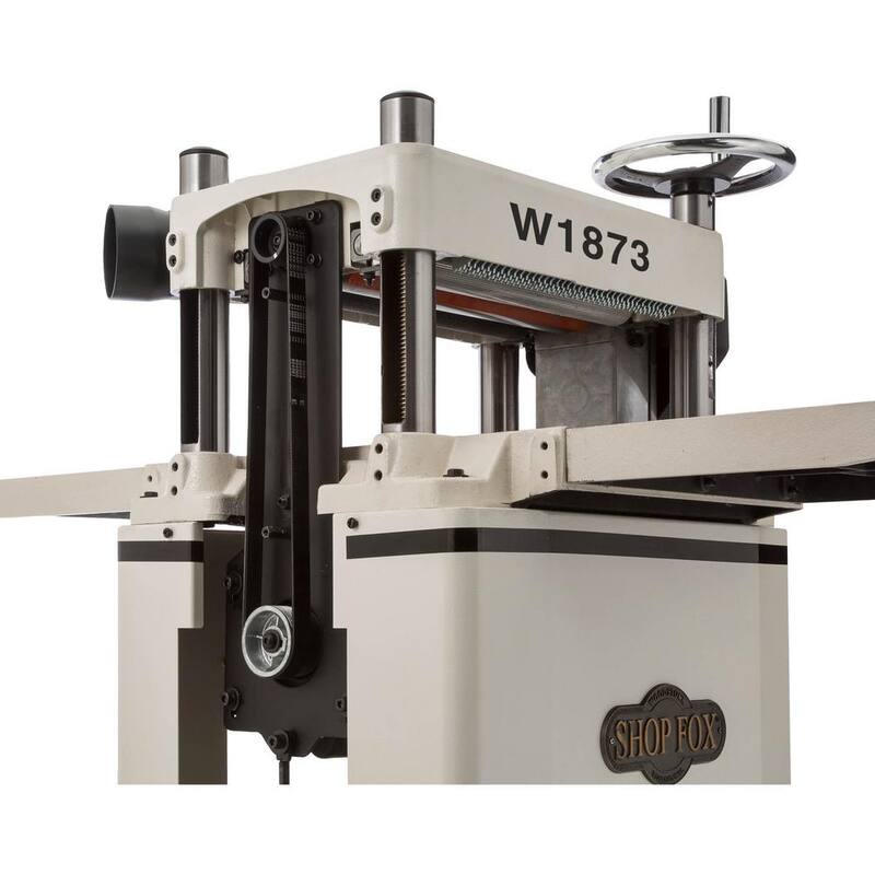 Cepilladora de mesa fija de 15 pulgadas con 3 HP - W1873 de Grizzly Industrial